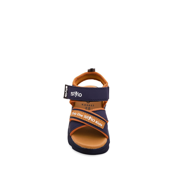 Boys Navy Casual Sandal KD9653