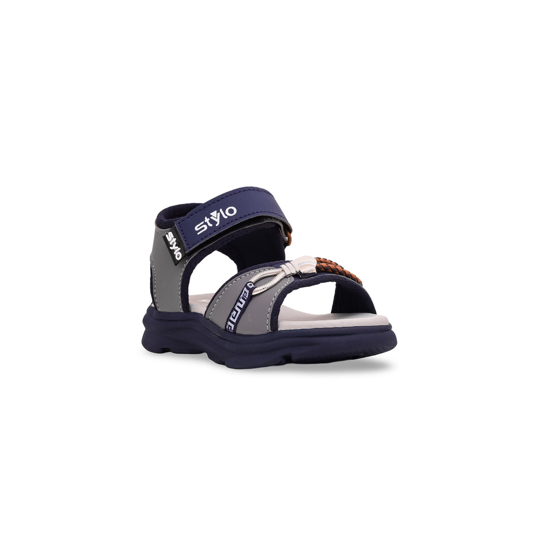 Boys Navy Casual Sandal KD9655