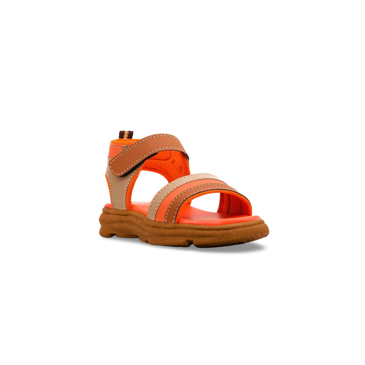 Boys Orange Casual Sandal KD9675