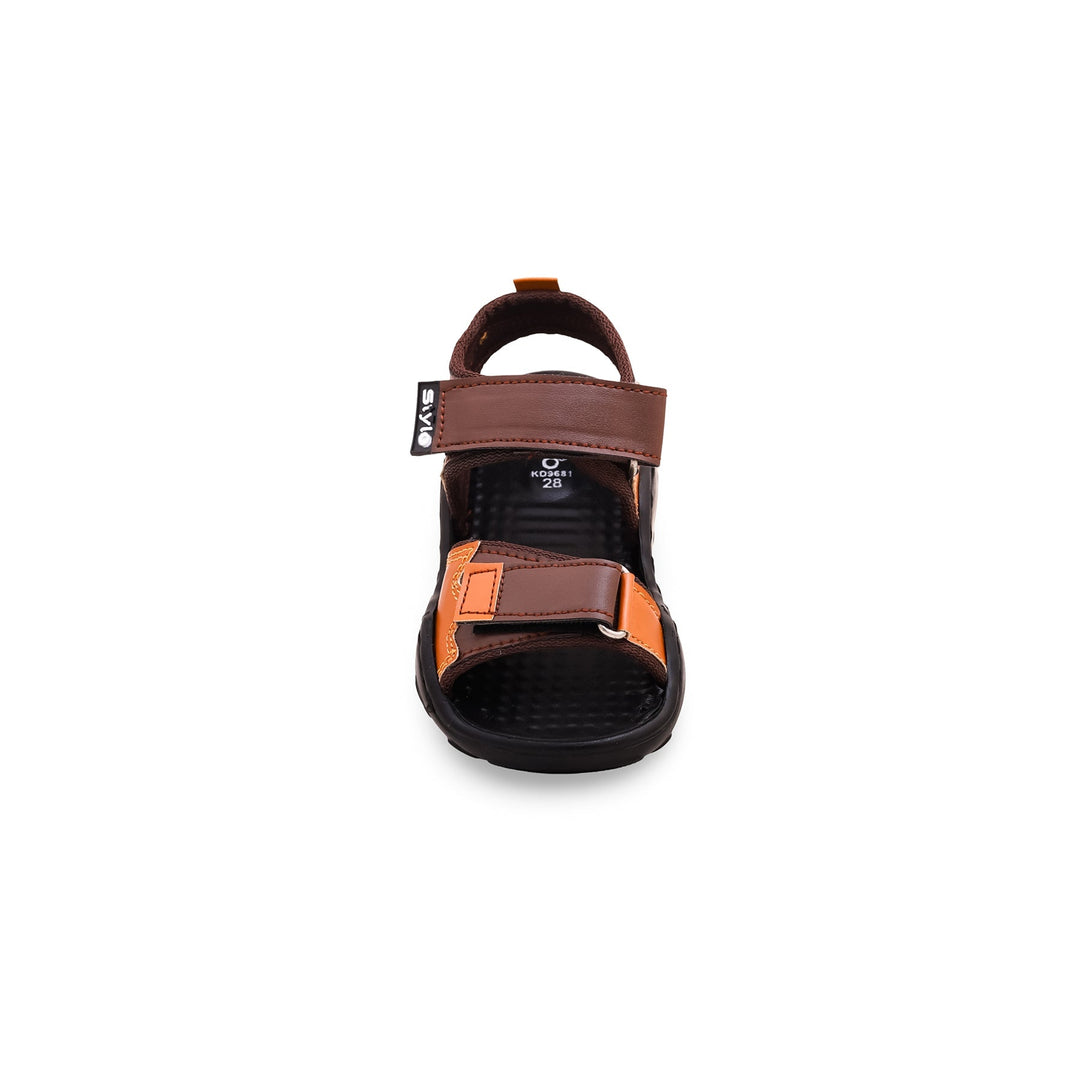 Boys Brown Formal Sandal KD9681