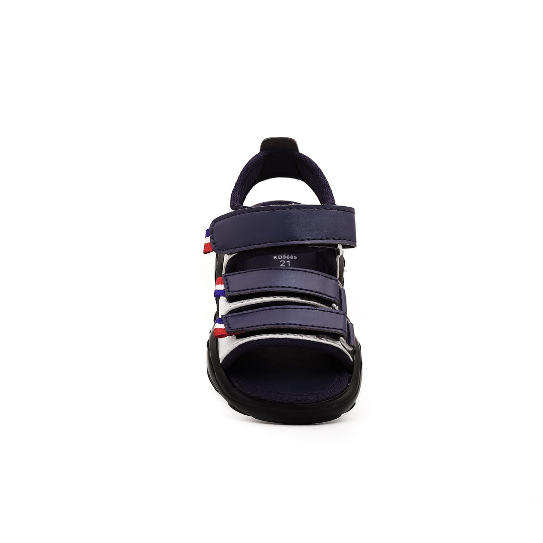 Boys Navy Formal Sandal KD9685