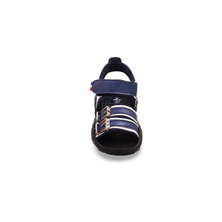 Boys Navy Formal Sandal KD9686