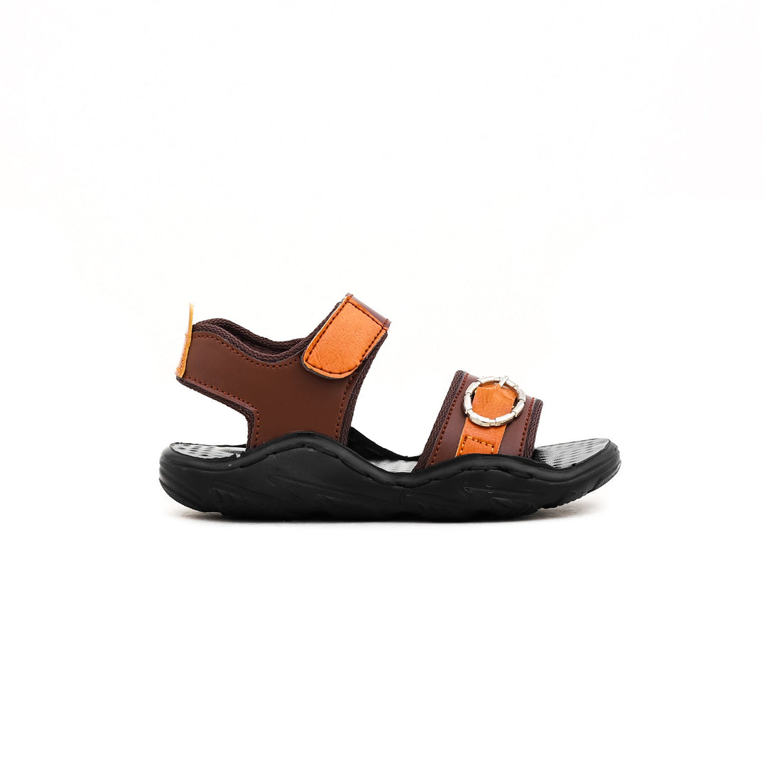 Boys Coffee Formal Sandal KD9687