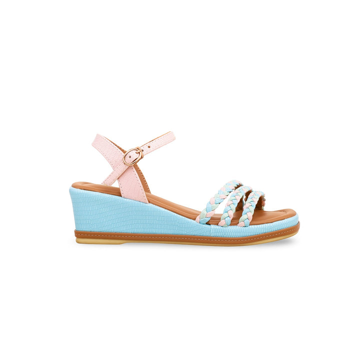 Girls Sky Blue  Formal Sandal KD9703