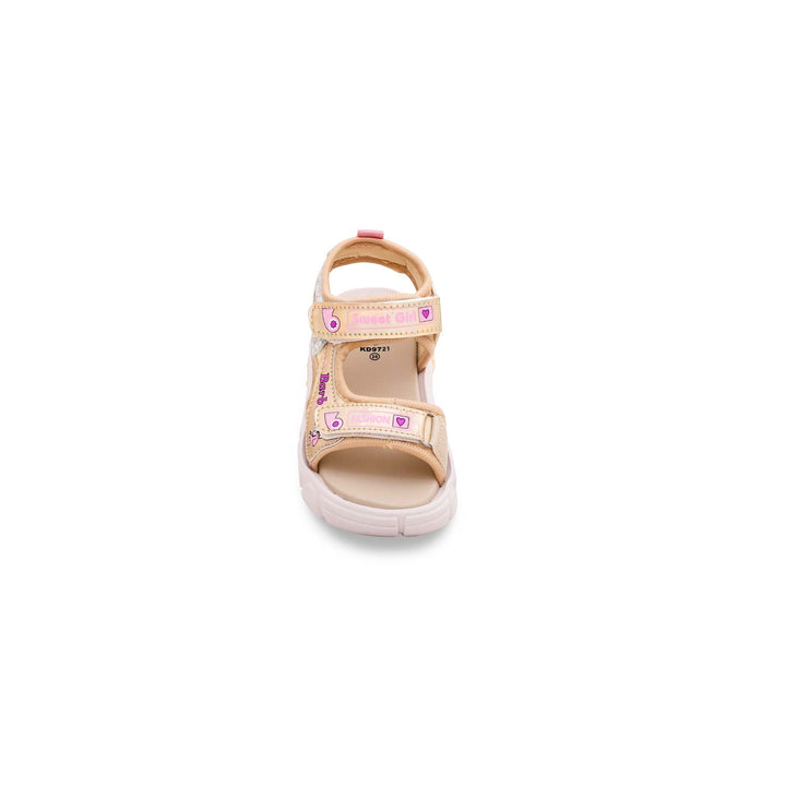 Girls Beige Casual Sandal KD9721