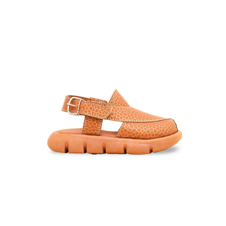 Boys Mustard Peshawari Chappal KD9724