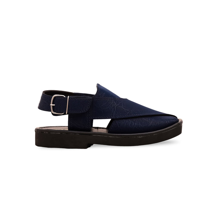 Boys Navy Peshawari Chappal KD9728