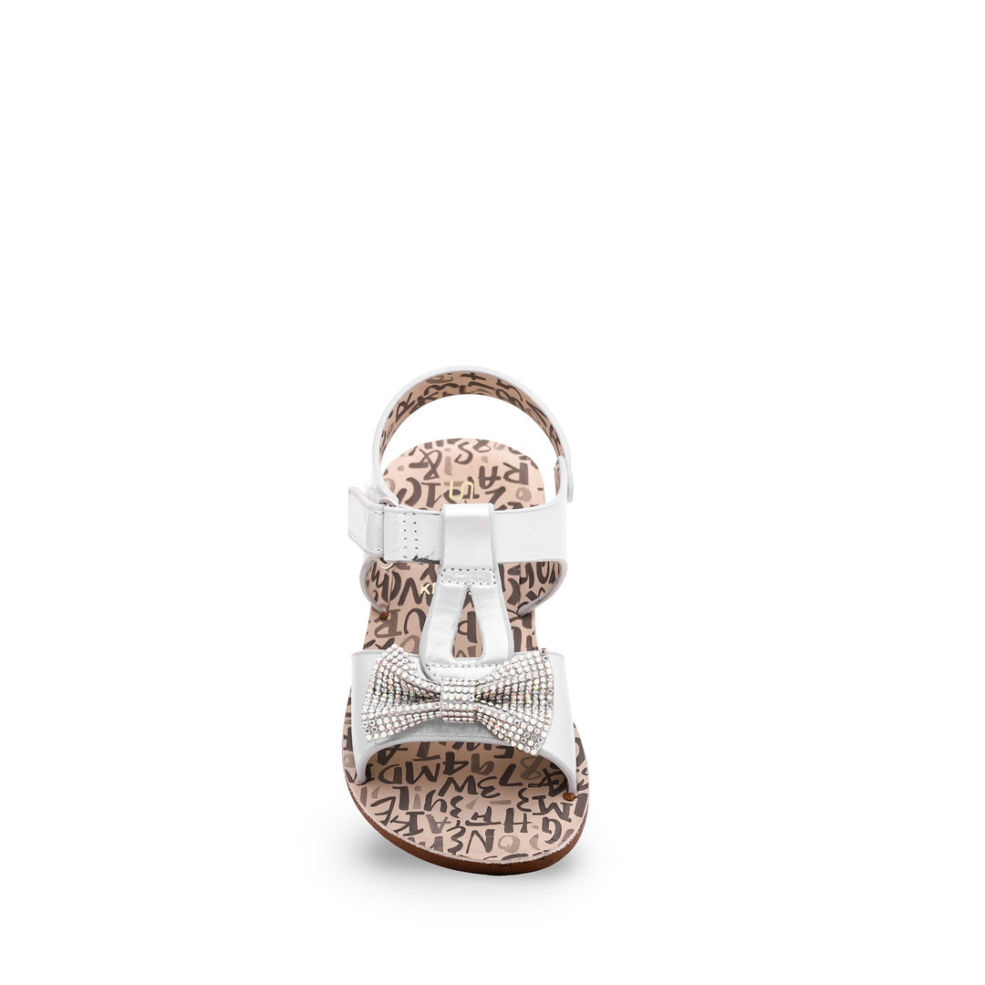 Girls Silver Casual Sandal KD9734