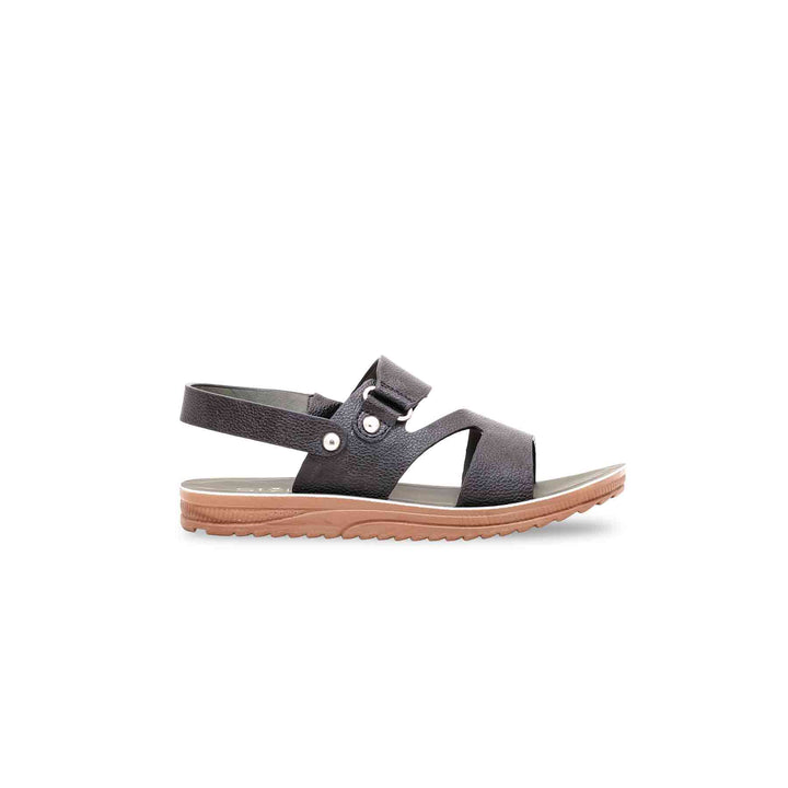 Boys Black Formal Sandal KD9738