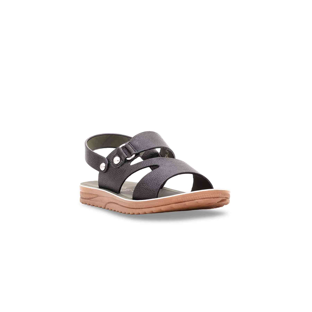 Boys Black Formal Sandal KD9738