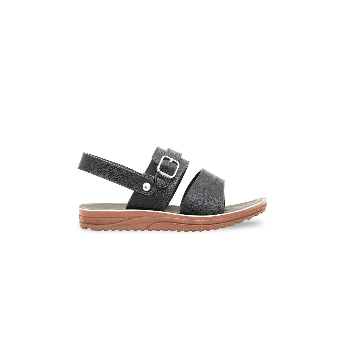 Boys Black Formal Sandal KD9740