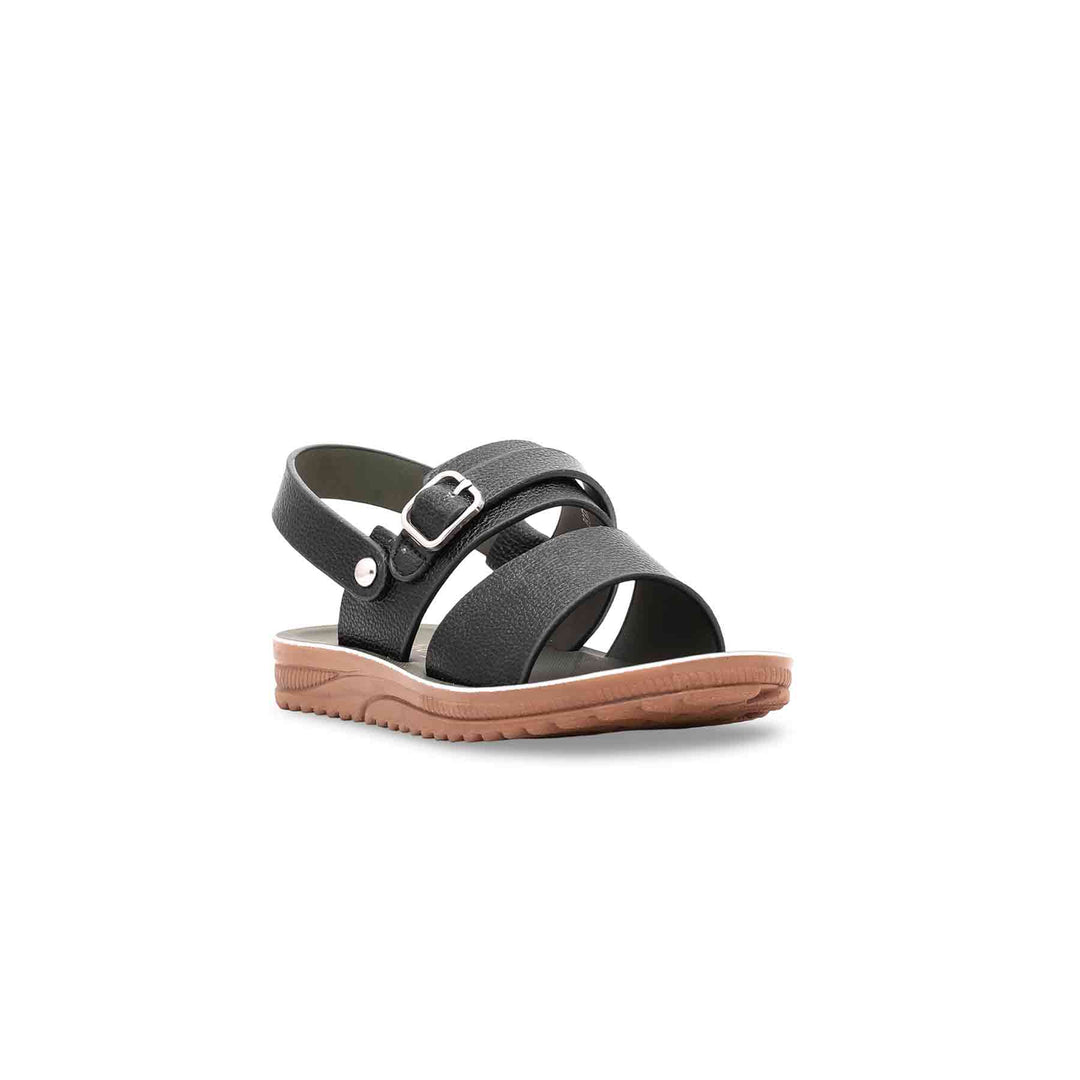 Boys Black Formal Sandal KD9740