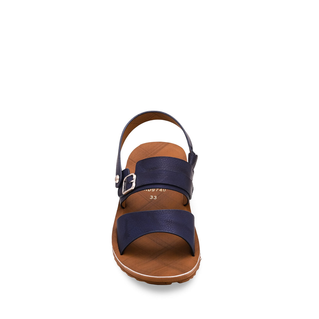 Boys Navy Formal Sandal KD9740