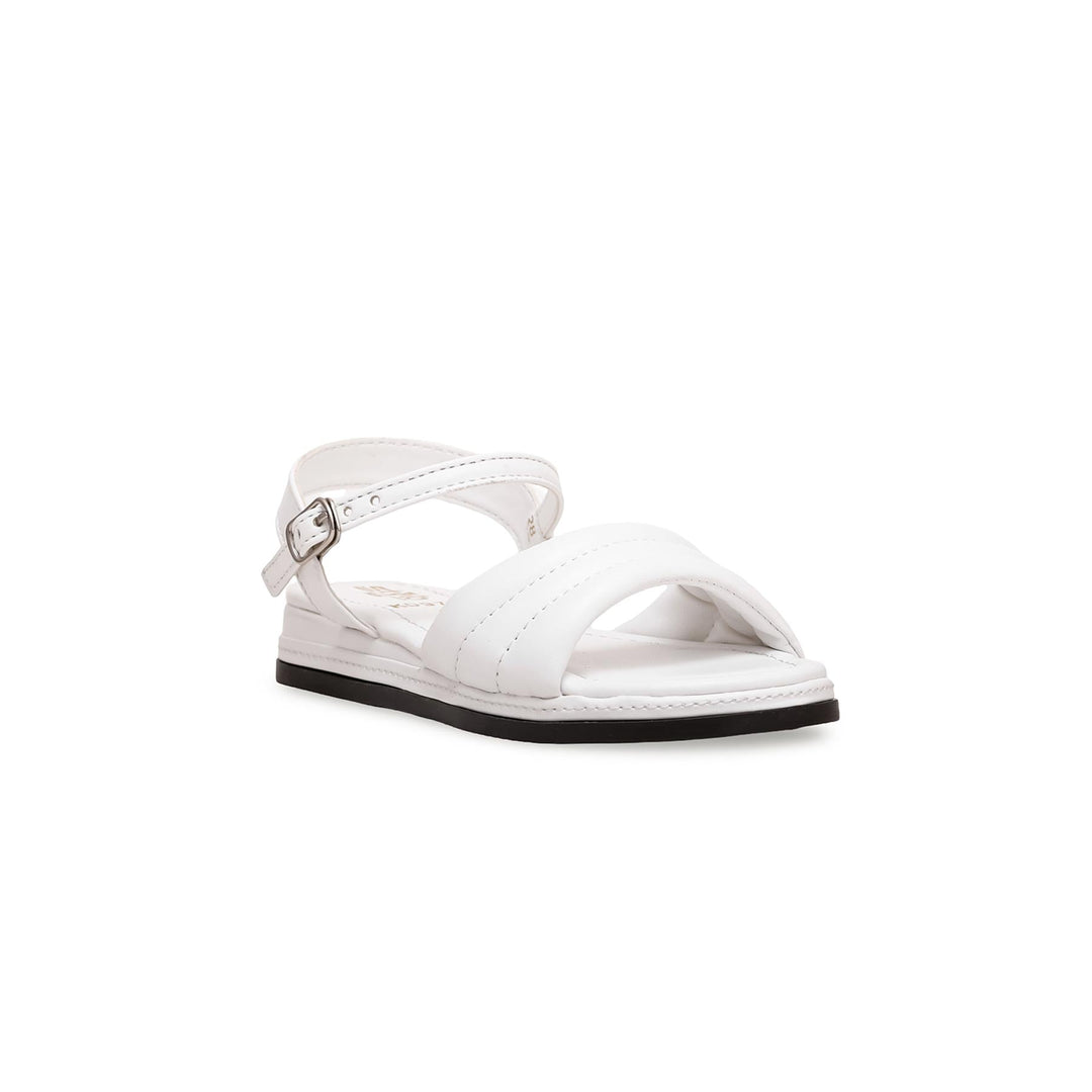 Girls White Formal Sandal KD9777