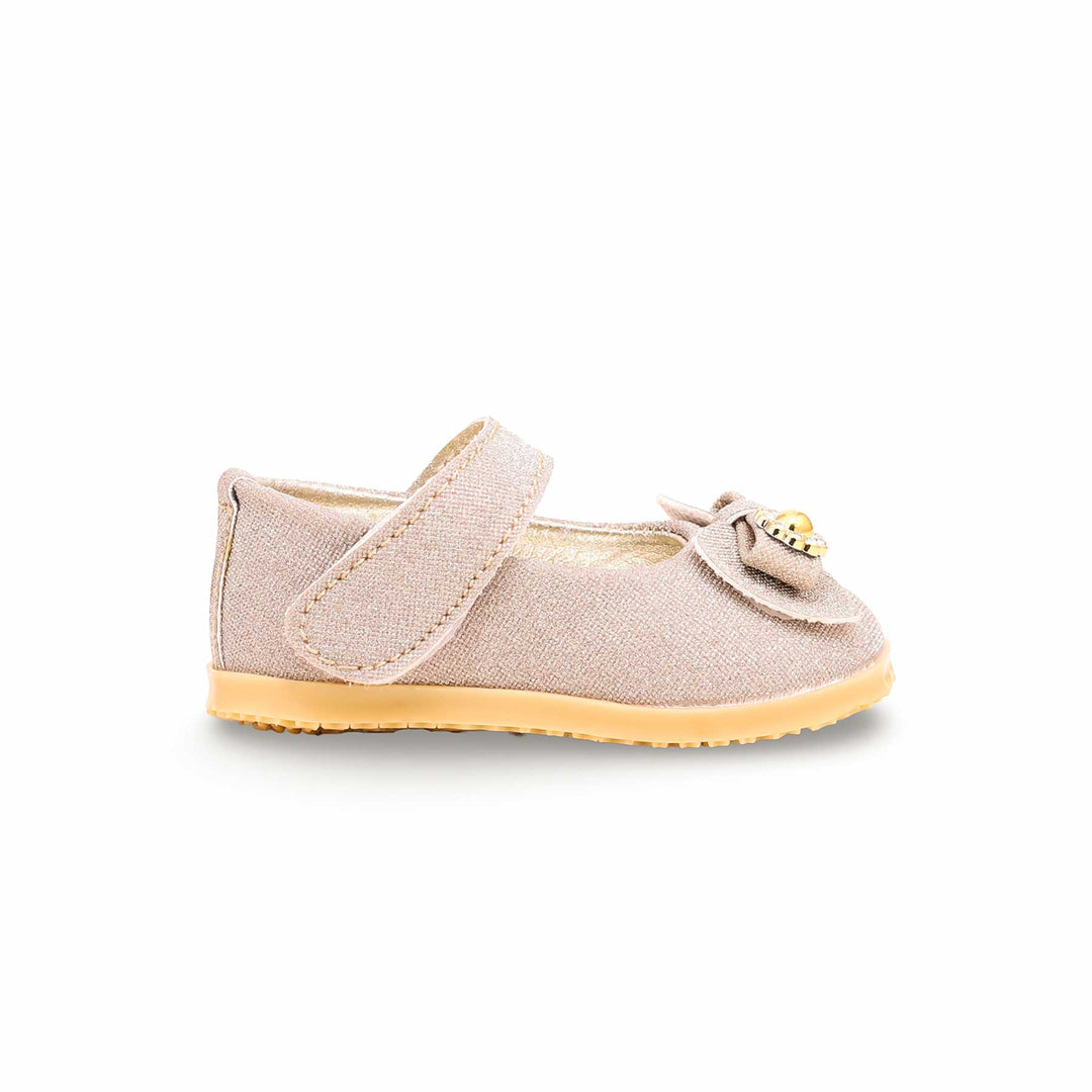 Girls Golden Casual Booties KD9781