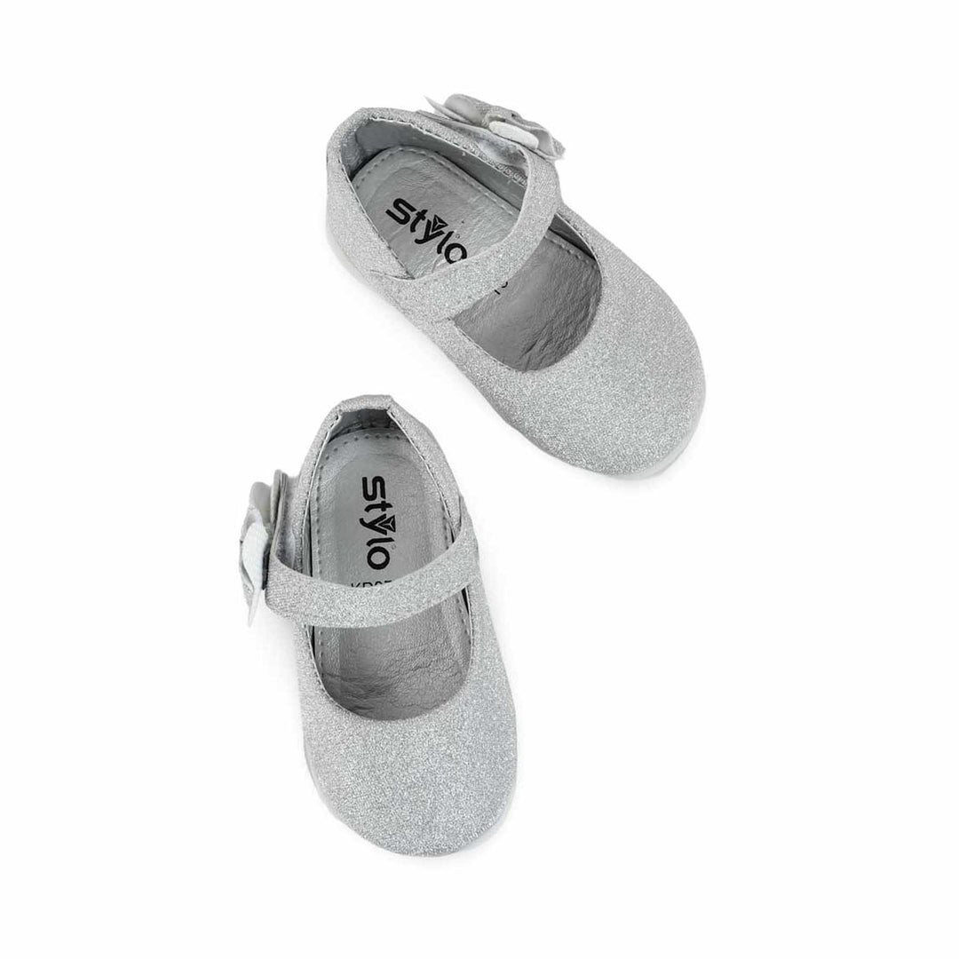 Babies Silver Casual Booties KD9782