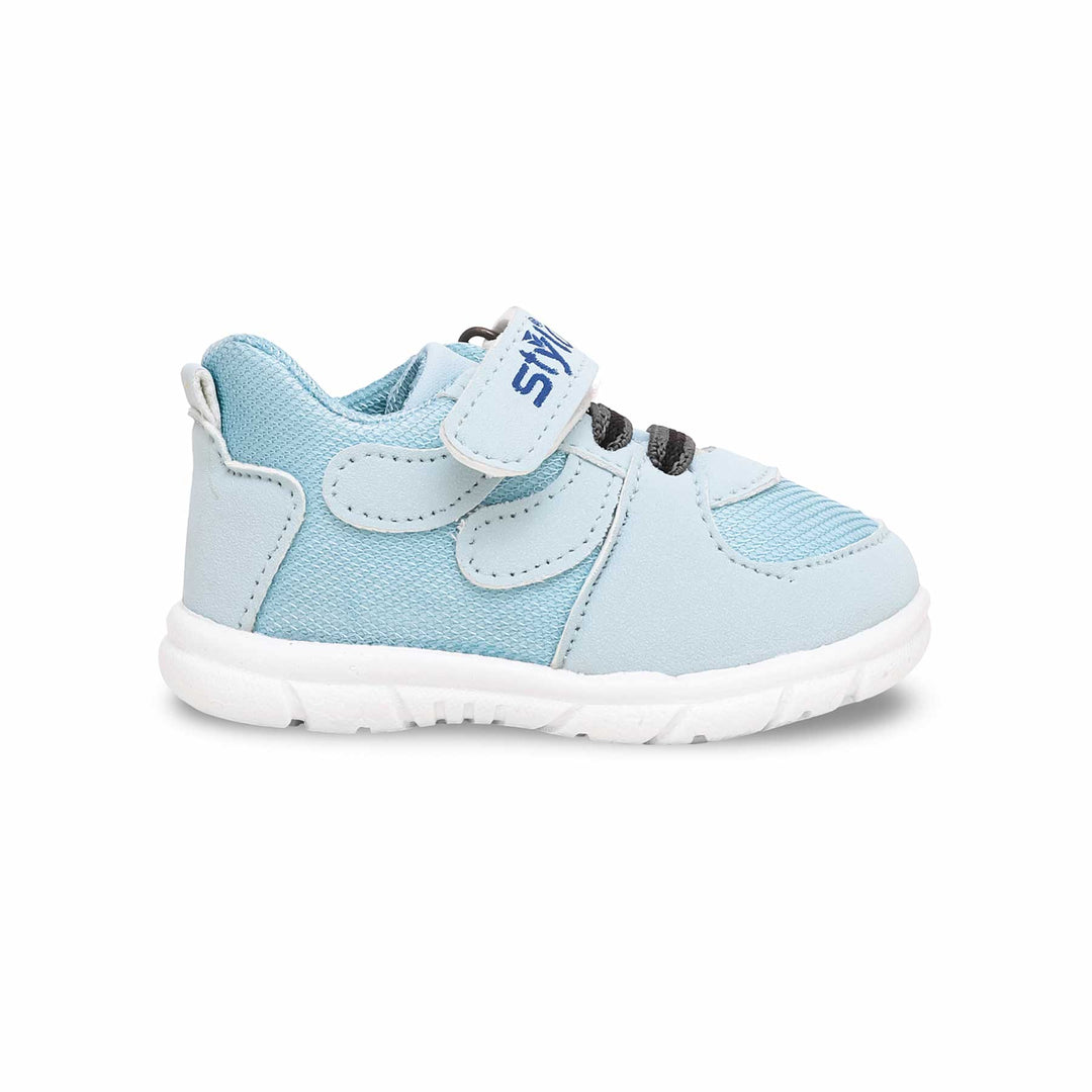 Boys Sky Blue Casual Booties KD9796