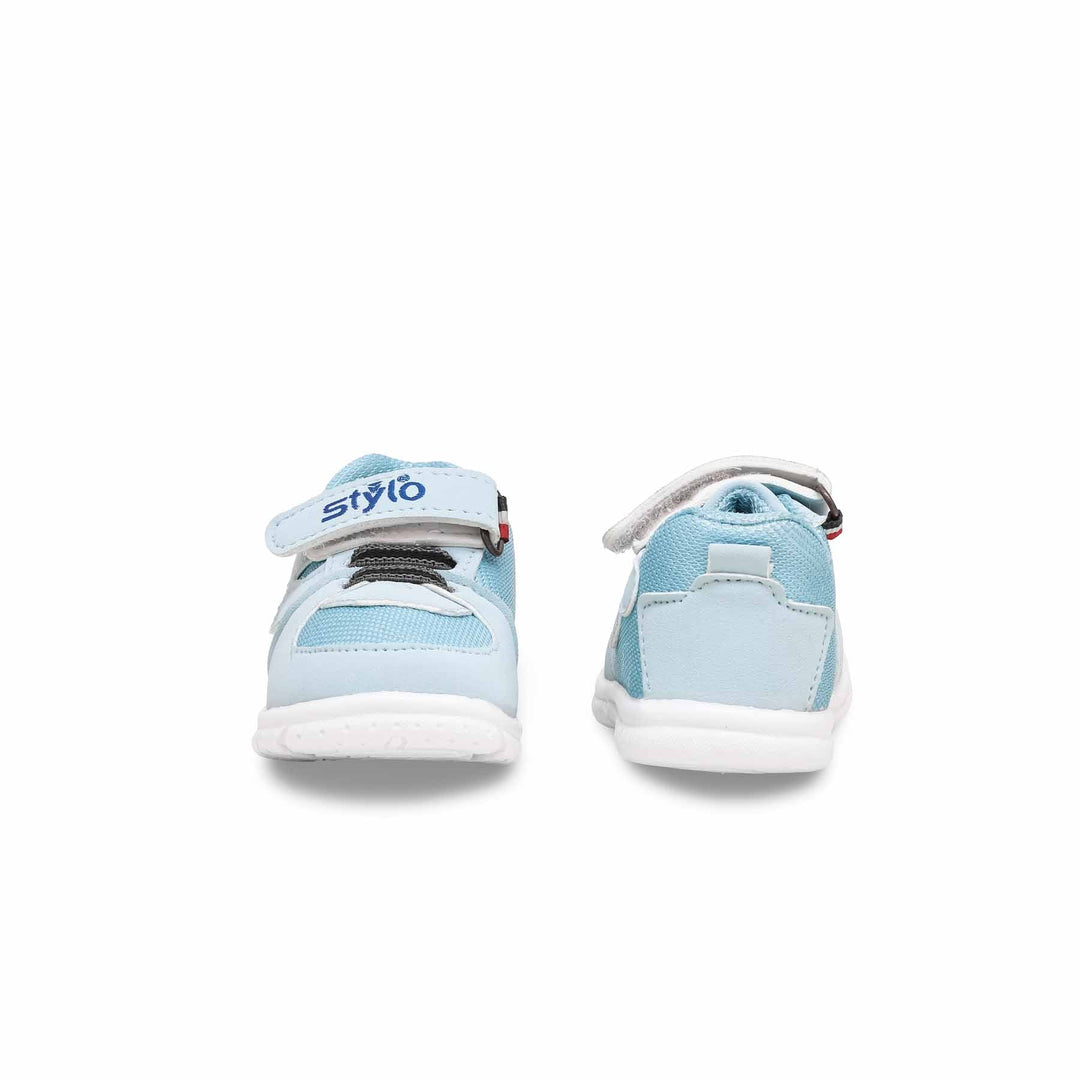 Boys Sky Blue Casual Booties KD9796