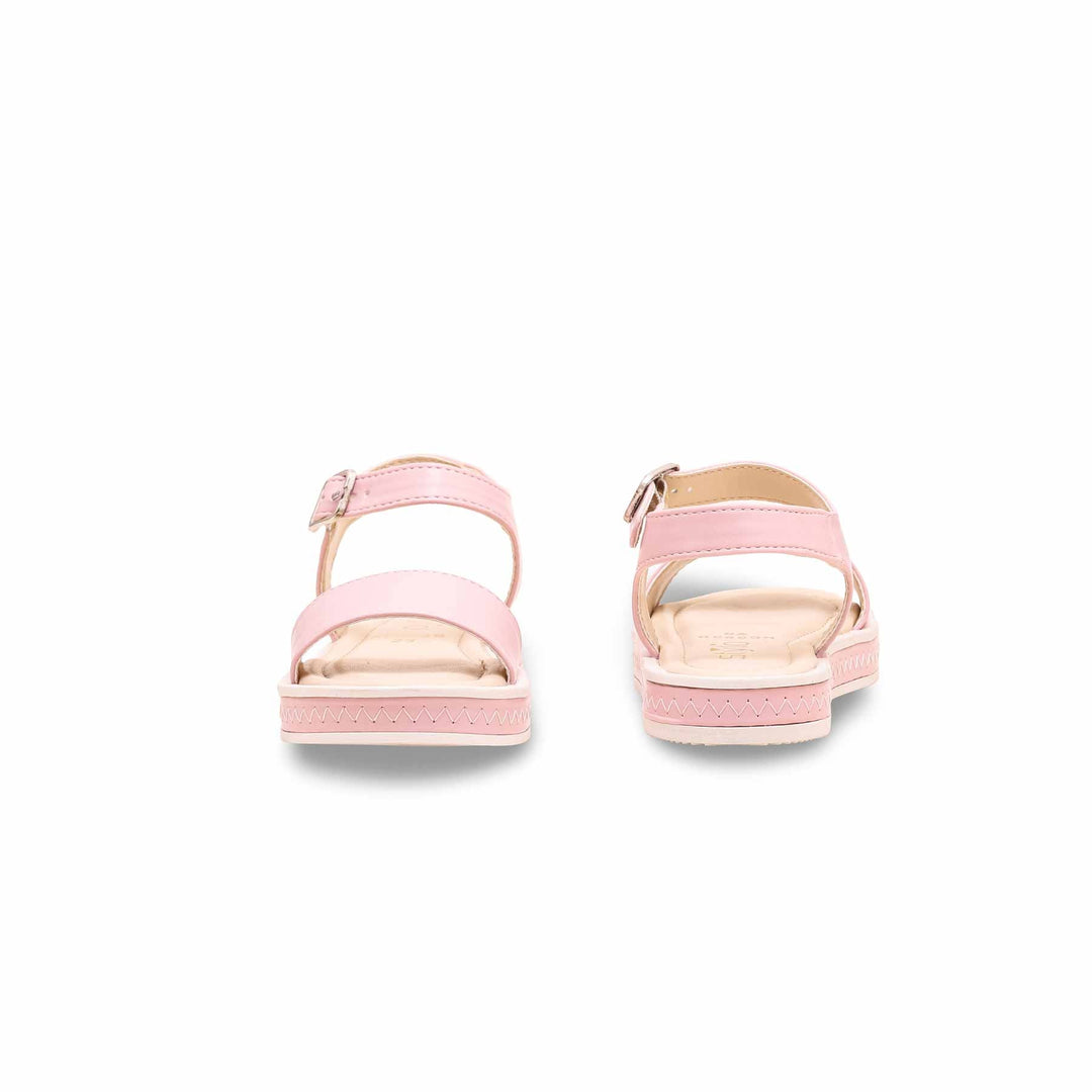 Girls Pink Formal Sandal KD9836