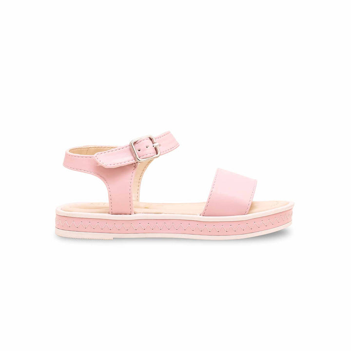 Girls Pink Formal Sandal KD9836