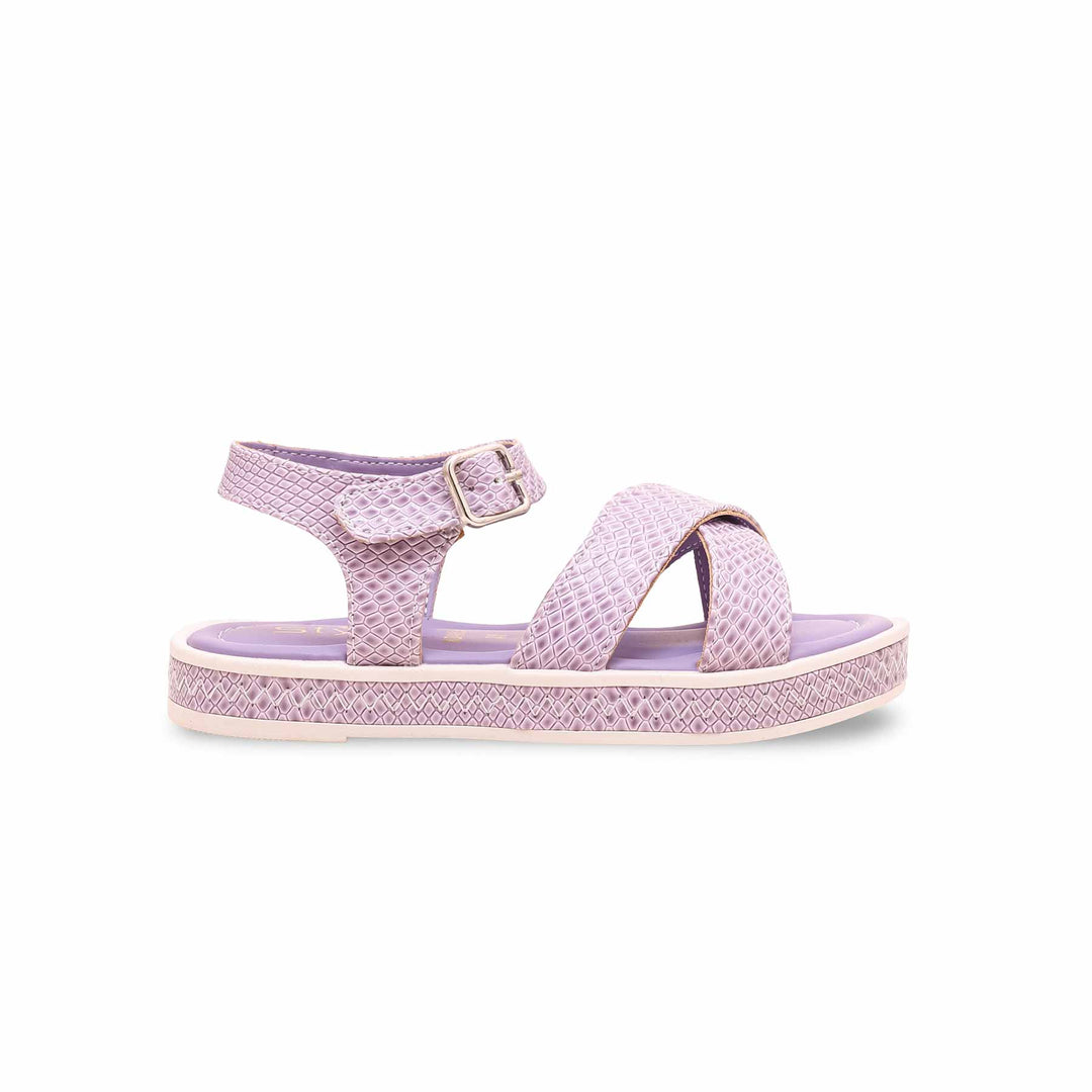 Girls Purple Formal Sandal KD9837