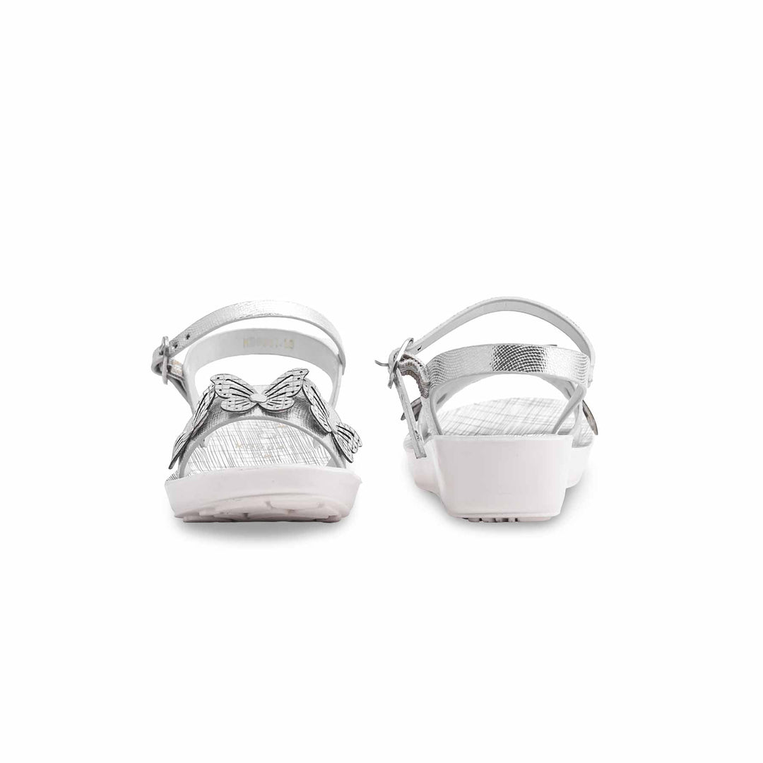 Girls Grey Casual Sandal KD9841