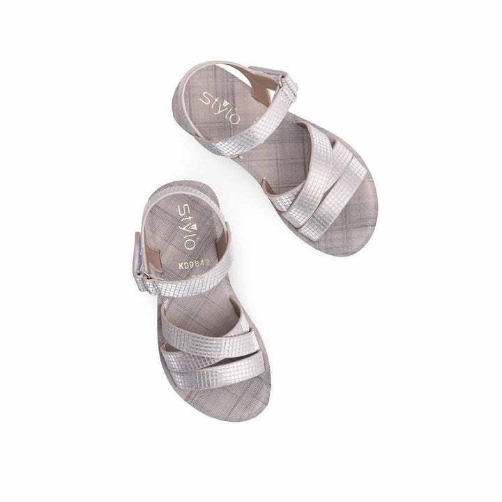 Girls Golden Casual Sandal KD9842