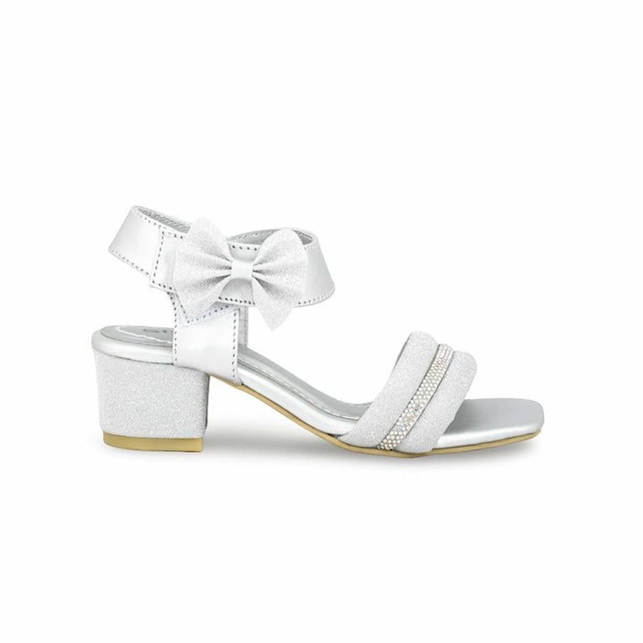 Girls Silver Formal Sandal KD9879
