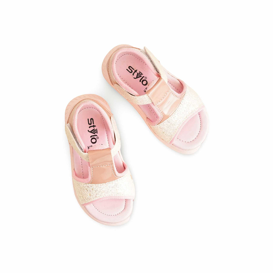 Girls Pink Casual Sandal KD9909