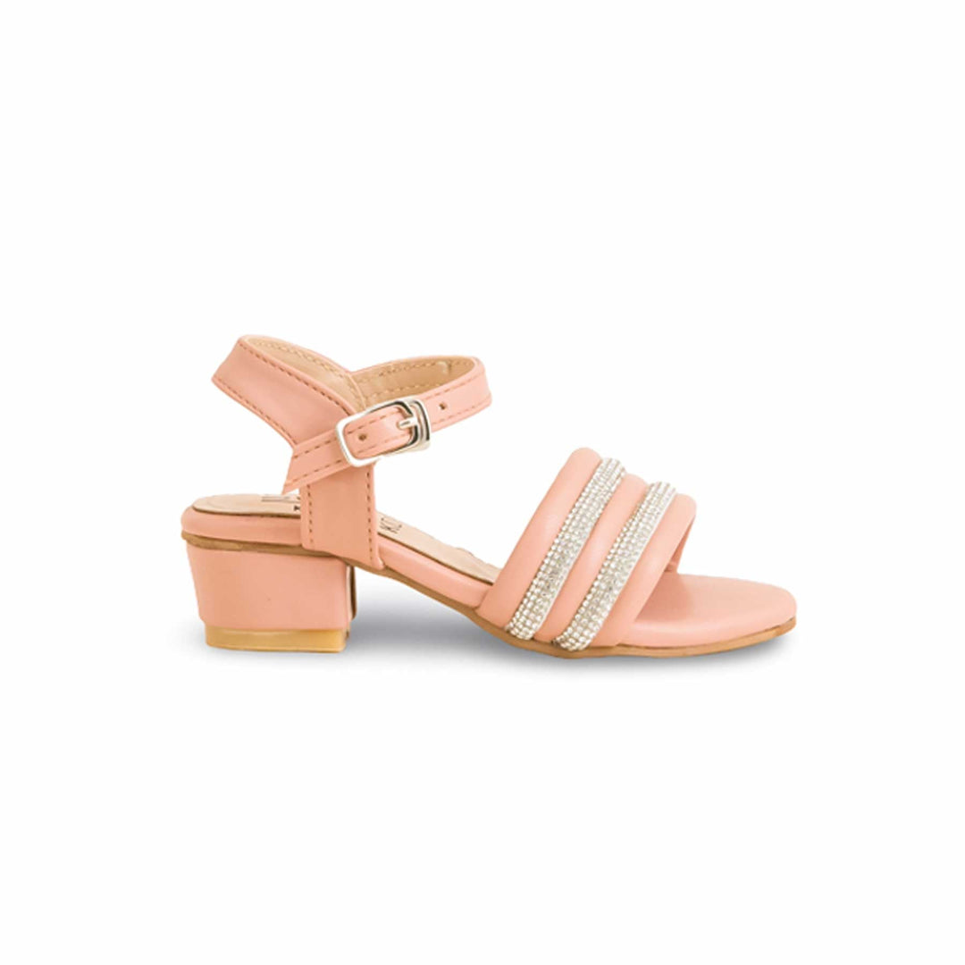 Girls Pink Formal Sandal KD9927
