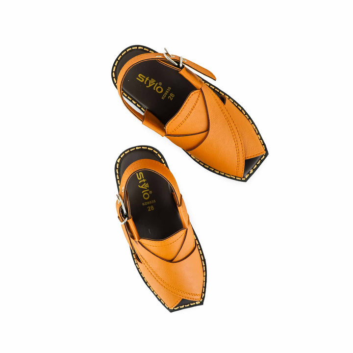 Boys Mustard Peshawari Chappal KD9935