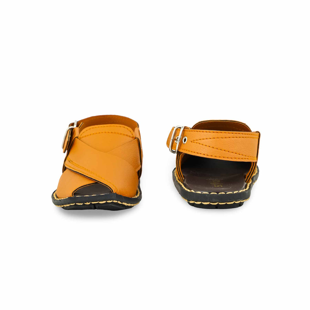 Boys Mustard Peshawari Chappal KD9935