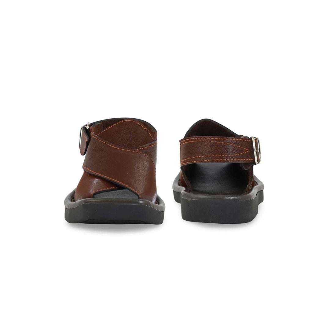 Boys Brown Peshawari Chappal KD9937