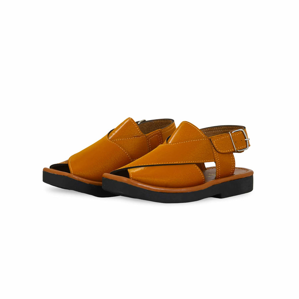 Boys Mustard Peshawari Chappal KD9937
