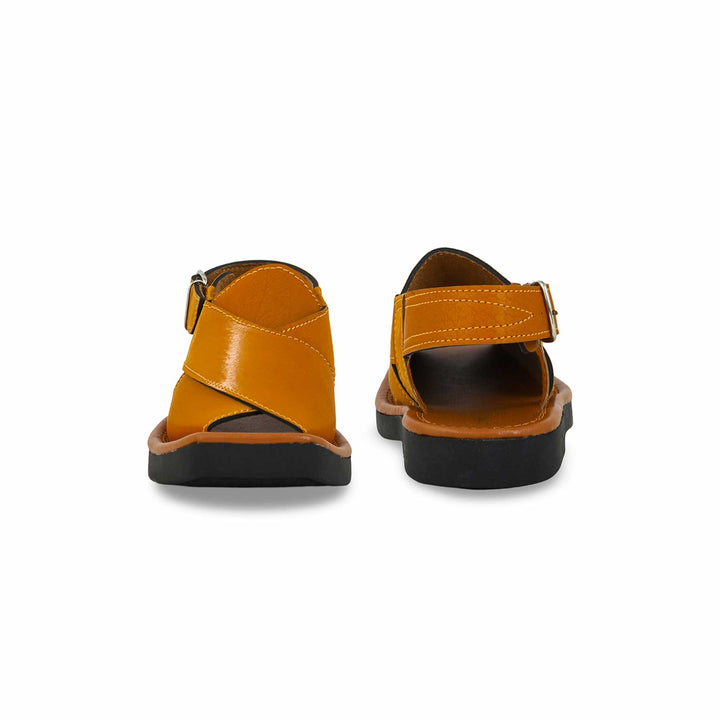 Boys Mustard Peshawari Chappal KD9937