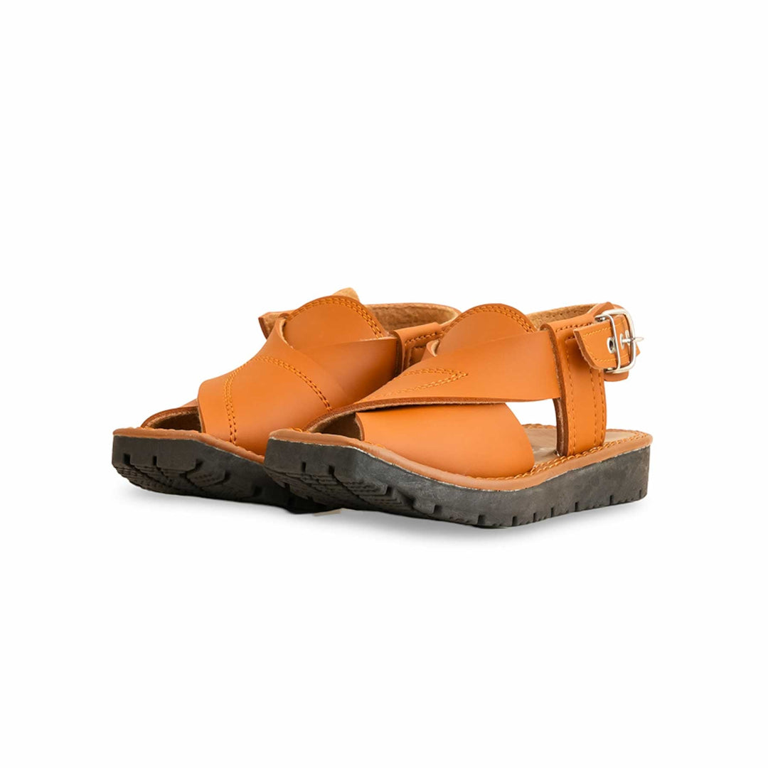 Boys Mustard Peshawari Chappal KD9947