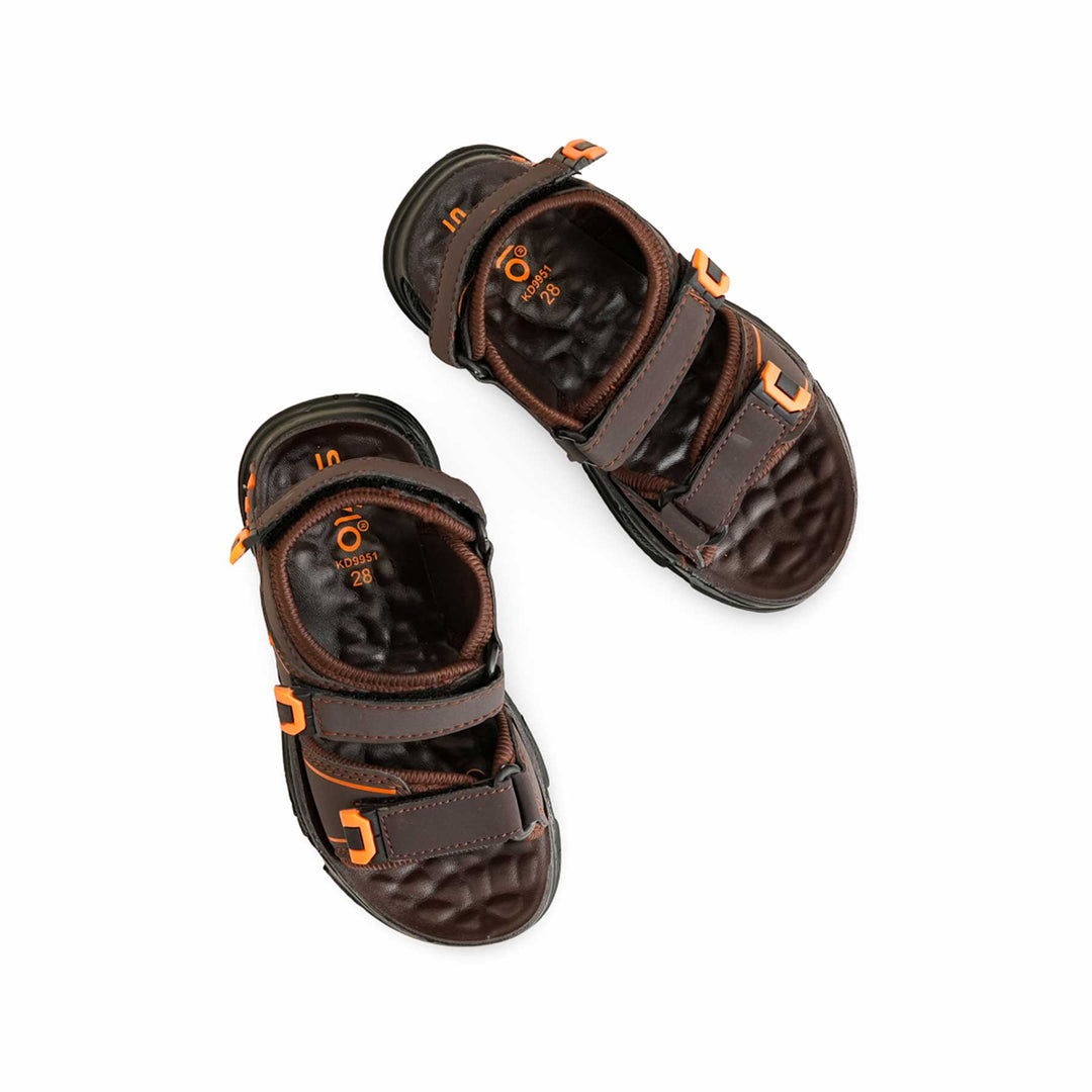 Boys Brown Casual Sandal KD9951