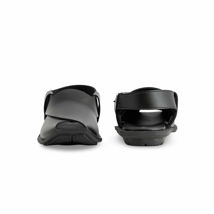 Boys Black Peshawari Chappal KD9955