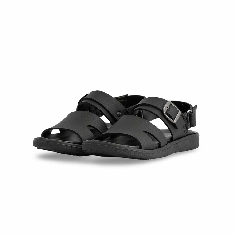 Boys Black Formal Sandal KD9957