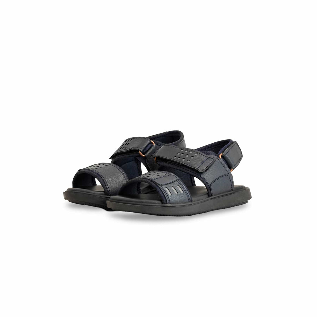 Boys Navy Formal Sandal KD9959