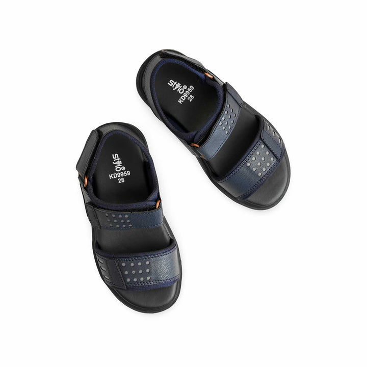 Boys Navy Formal Sandal KD9959