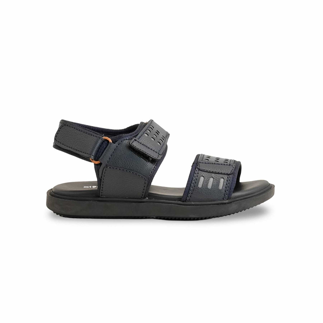 Boys Navy Formal Sandal KD9959