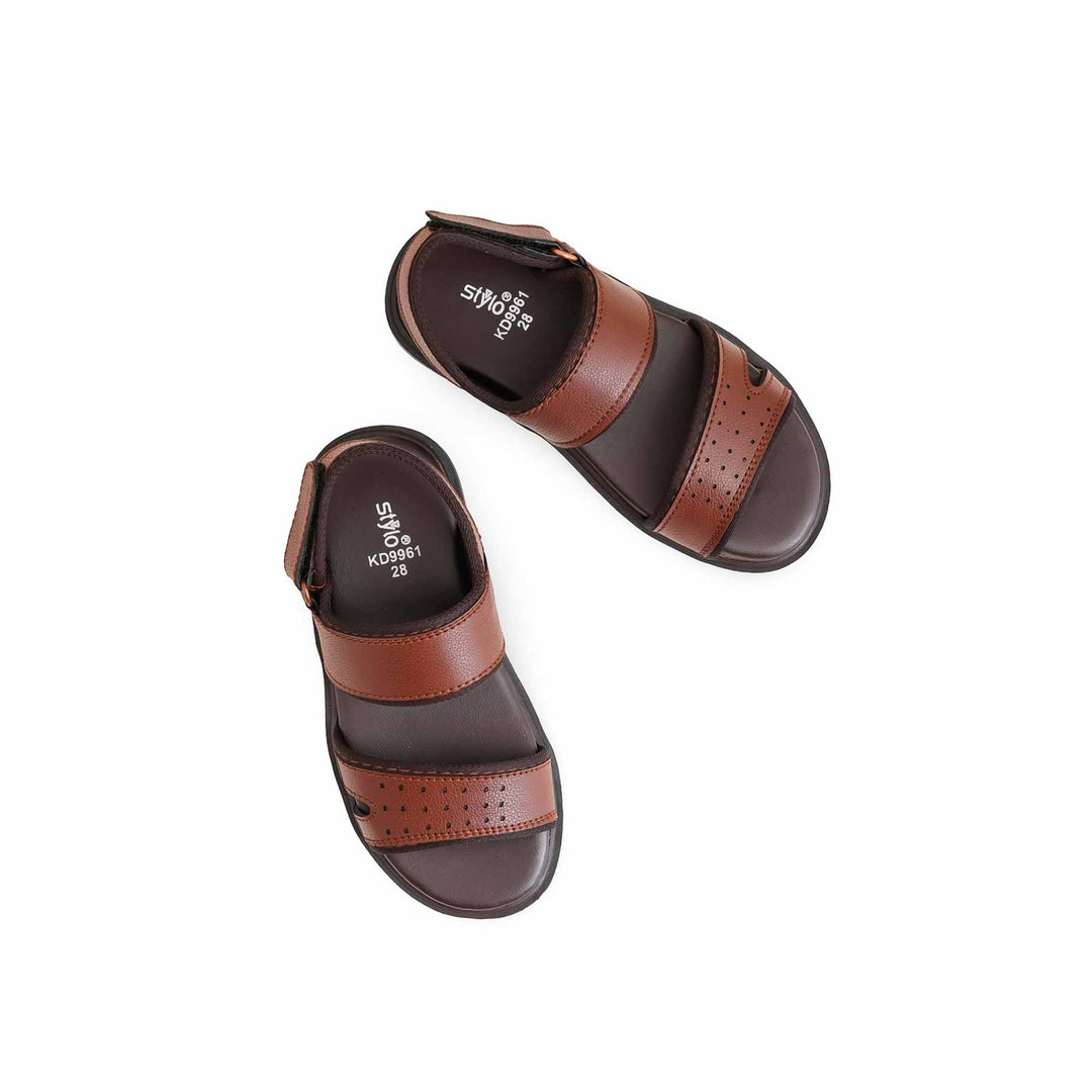 Boys Coffee Formal Sandal KD9961
