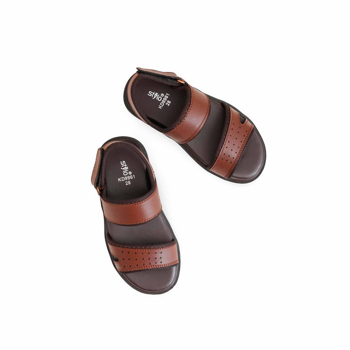 Boys Coffee Formal Sandal KD9961