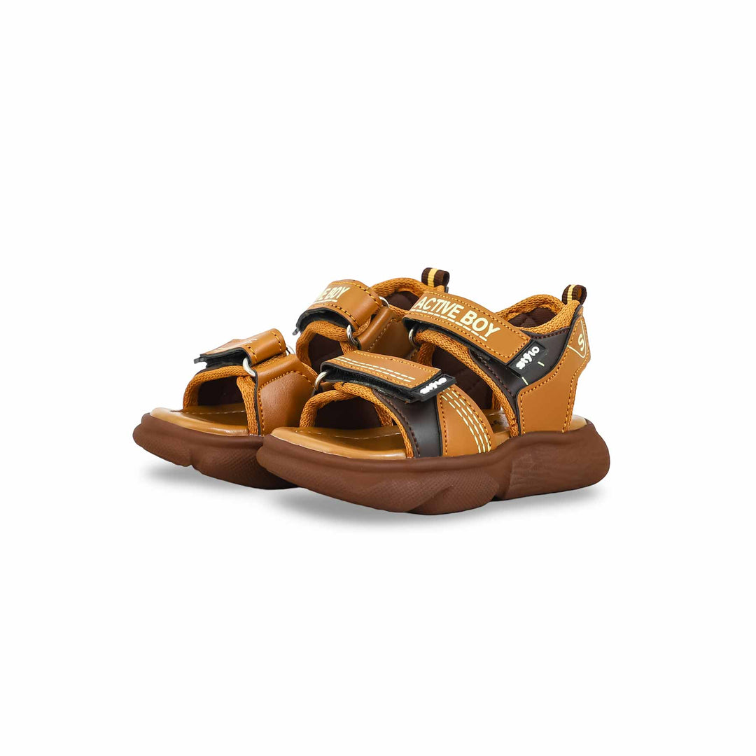 Boys Mustard Casual Sandal KD9996