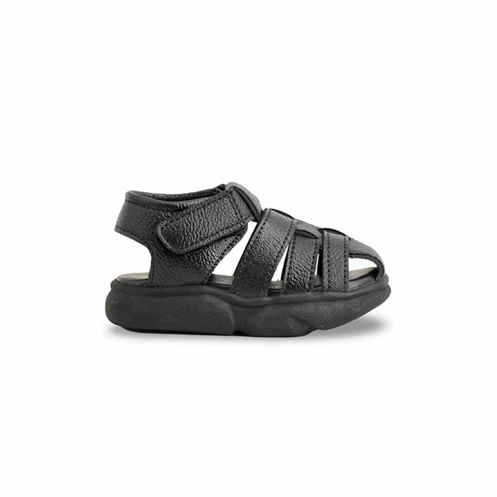 Boys Black Formal Sandal KD9999