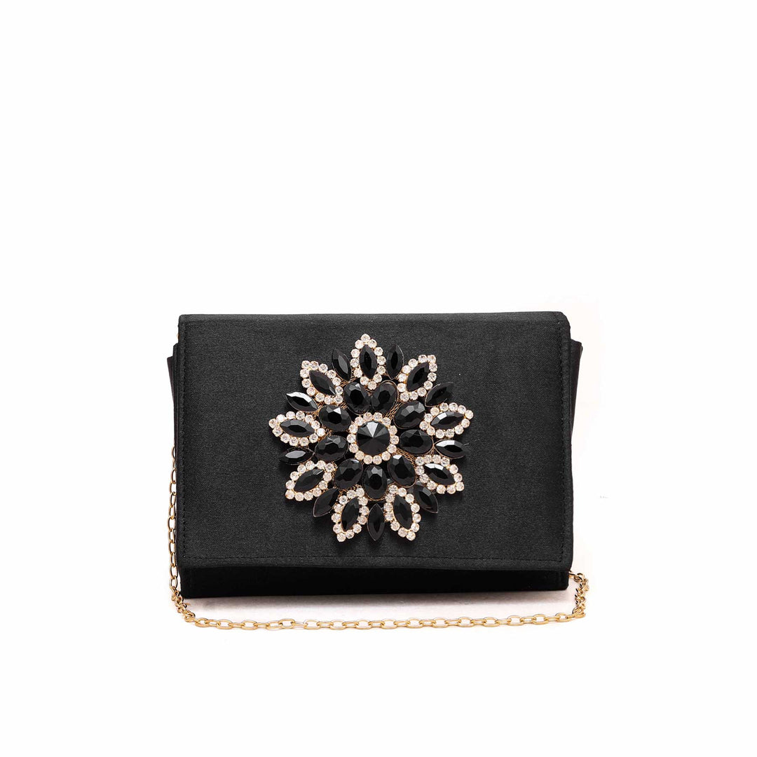 Black Casual Clutch P15152