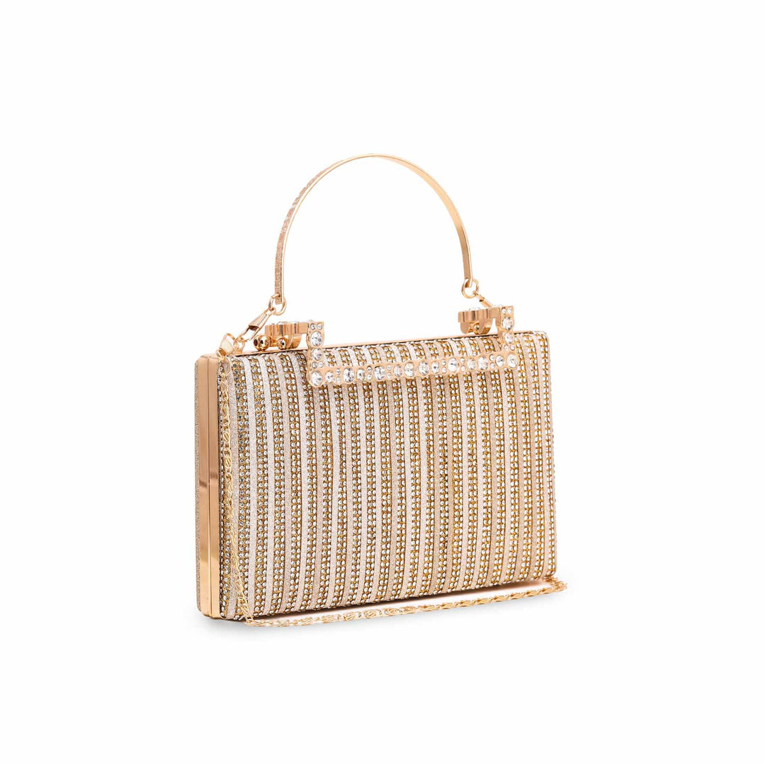 Golden Bridal Clutch P15263