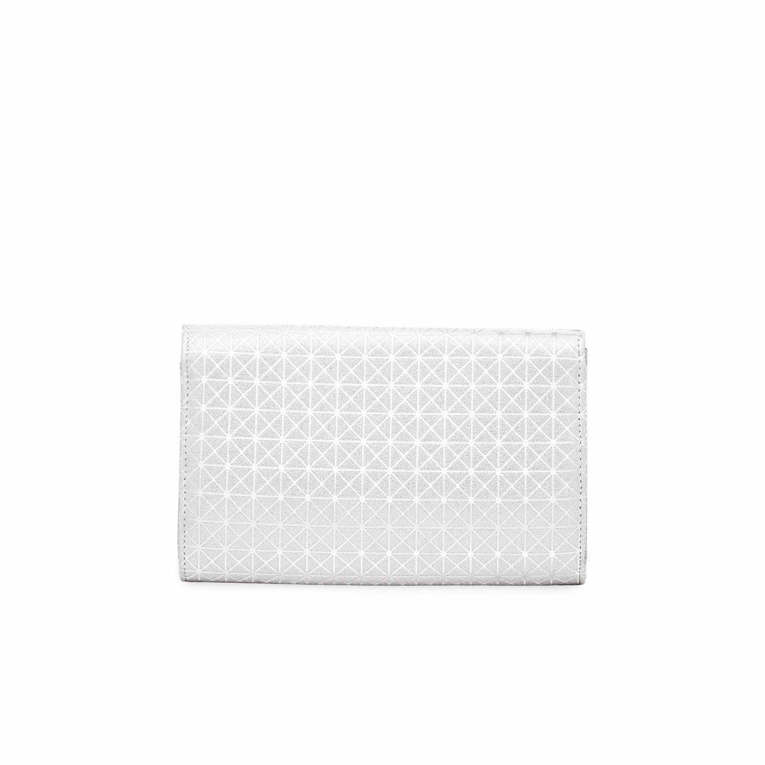 Silver Fancy Clutch P15341