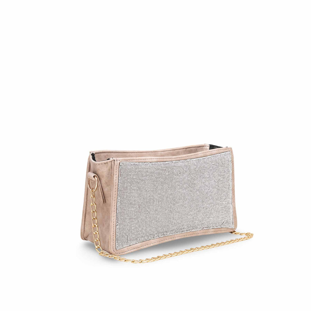 Silver Fancy Clutch P15354